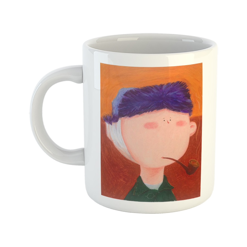 ماگ طرح نقاشی مدل ون گوگ V2