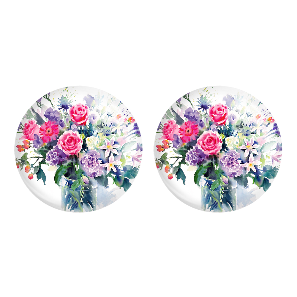 پیکسل خندالو مدل گل گلی کد 2228 به همراه مگنت