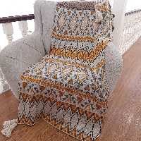 شال مبل مدل بوهو کد 2 سایز 170×140 سانتی متر