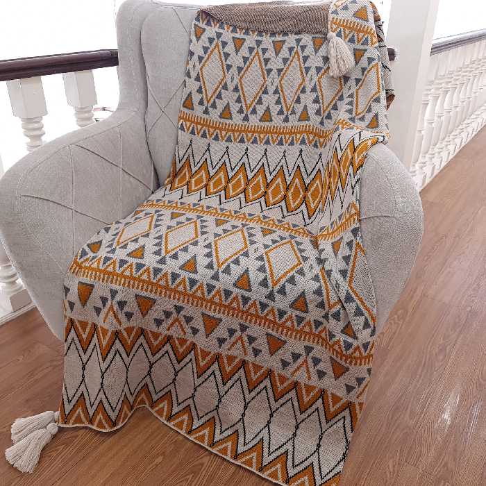 شال مبل مدل بوهو کد 2 سایز 170×140 سانتی متر