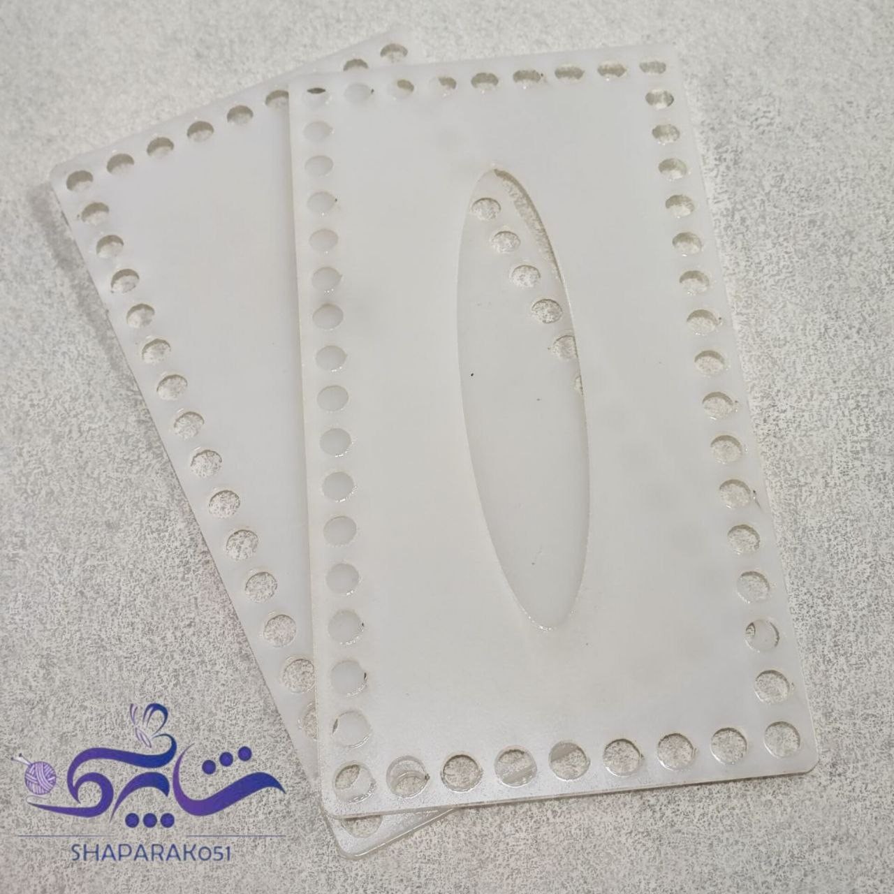 کفی پلکسی تریکوبافی دستمال کاغذی ساده