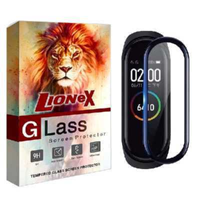 محافظ صفحه نمایش نانو لایونکس مدل  PMLI مناسب برای مچ بند هوشمند شیائومی Mi Band 4