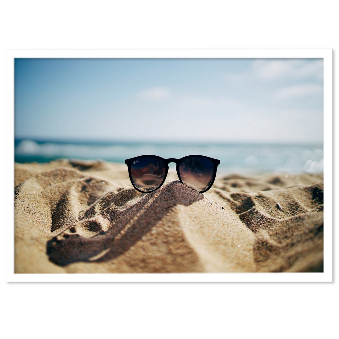 تابلو بکلیت طرح عینک دودی مدل W-14782