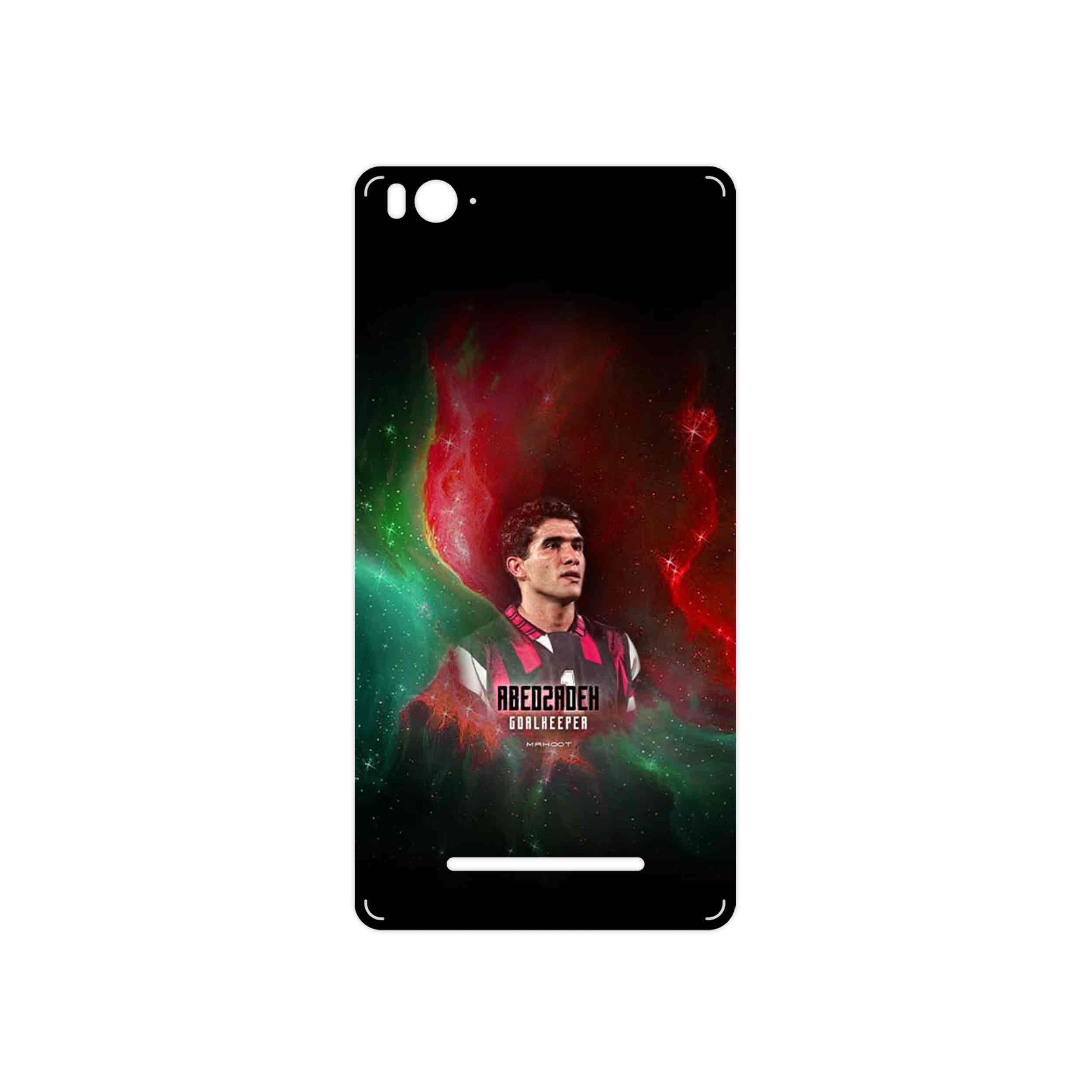 برچسب پوششی ماهوت مدل Ahmad Reza Abedzadeh مناسب برای گوشی موبایل شیائومی Mi 4c