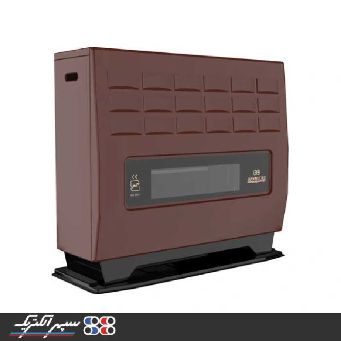بخاری گازی سپهر الکتریک مدل ونوس SE14000 قهوه ای