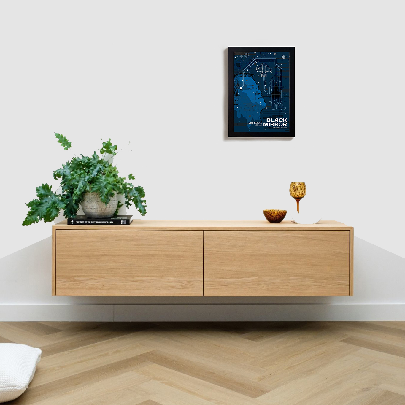 تابلو مدل سریال بلک میرور black mirror BL246