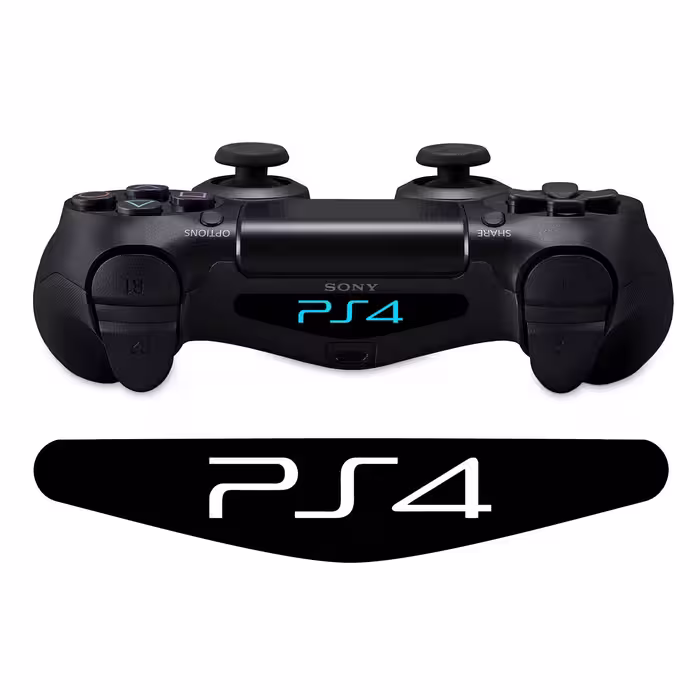 برچسب لایت بار دسته پلی استیشن 4 ونسونی طرح PS4