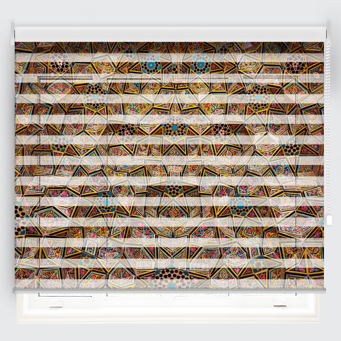 پرده زبرا مدل TD-77 سایز 135x180 سانتی متر
