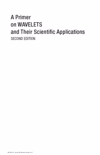 خرید و دانلود نسخه کامل کتاب A primer on wavelets and their scientific applications