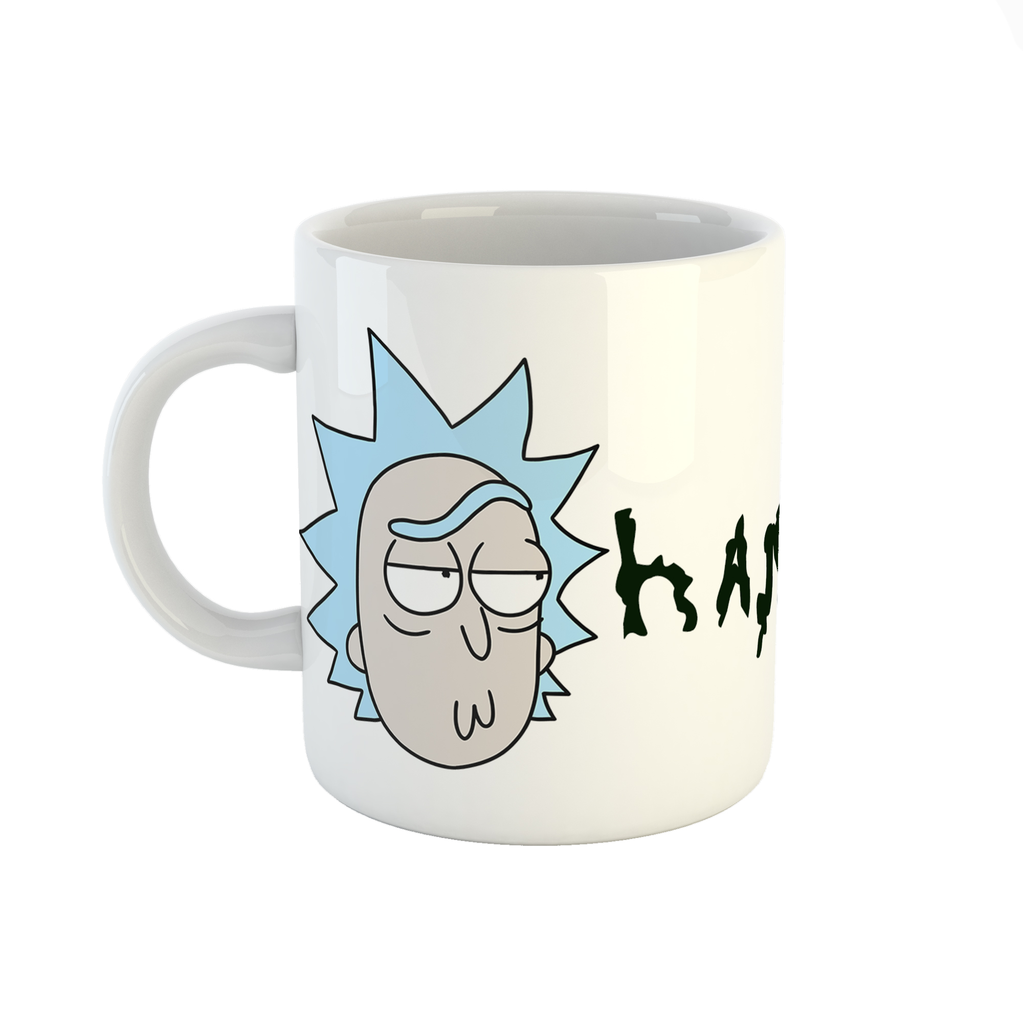 ماگ طرح اسم حامد مدل rick and morty کد 915