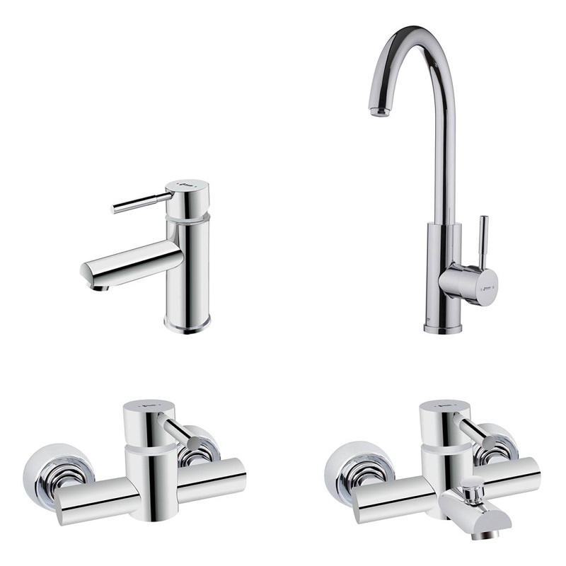 ست شیرآلات شودر مدل موناکو پلاس