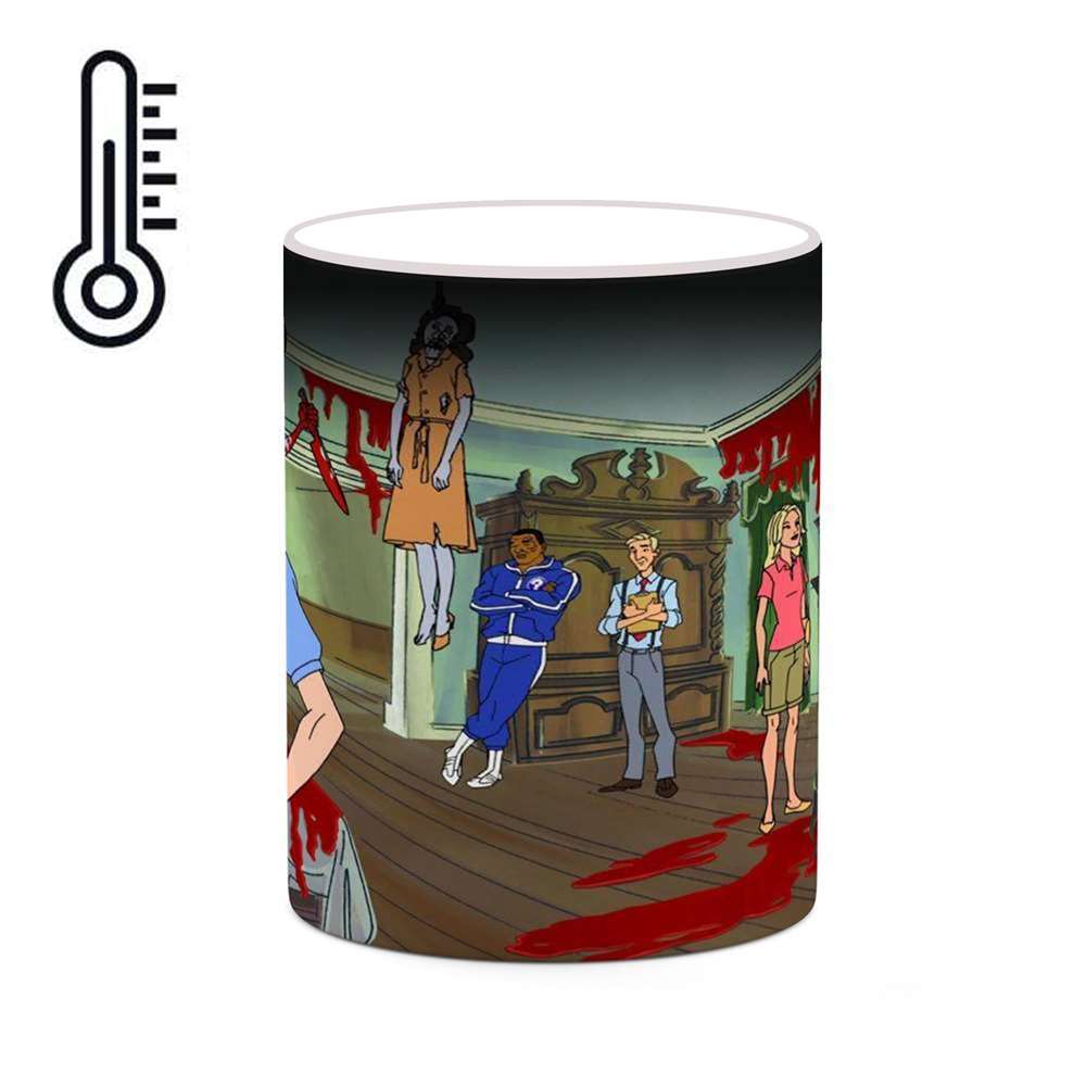 ماگ حرارتی کاکتی طرح کارتون Mike Tyson Mysteries مدل mgh22774