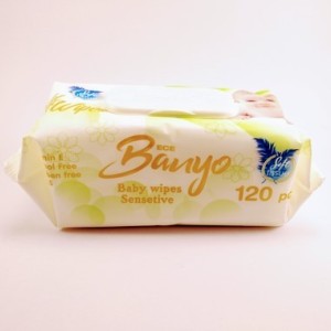 دستمال مرطوب بانیو مدل 002 بسته 120 عددی