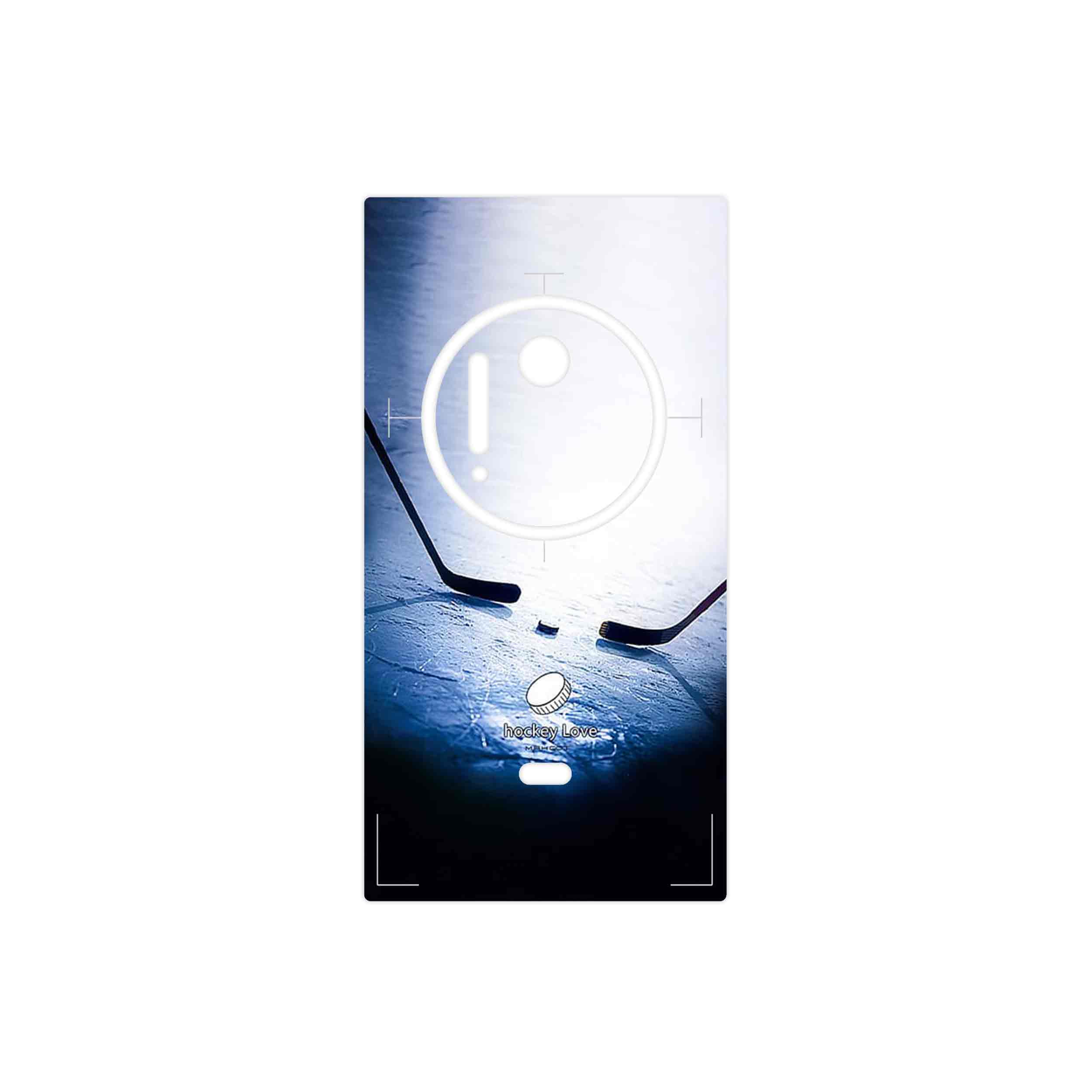 برچسب پوششی ماهوت مدل Ice hockey مناسب برای گوشی موبایل نوکیا Lumia 1020