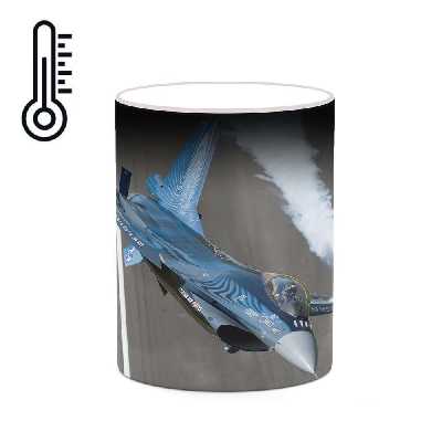 ماگ حرارتی کاکتی طرح هواپیمای جنگنده مدل mgh20327