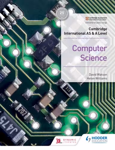 خرید و دانلود نسخه کامل کتاب Cambridge International AS &amp; A Level Computer Science Coursebook: Hodder Education