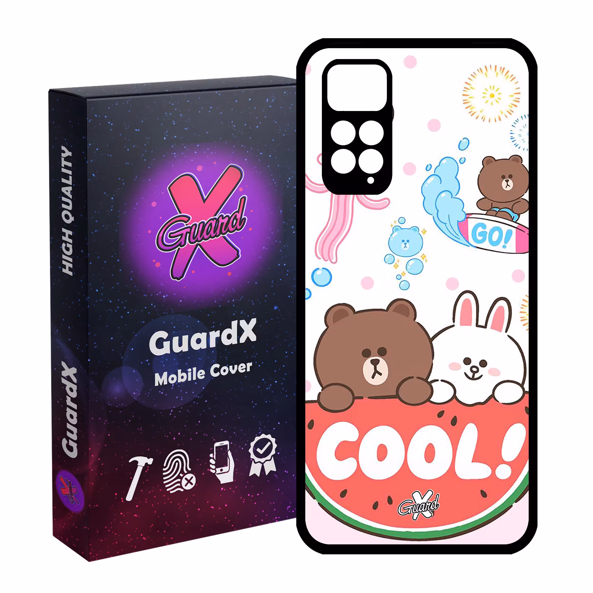 کاور گارد ایکس طرح Cool مدل Glass10071 مناسب برای گوشی موبایل شیائومی Redmi Note 11S/ Note 11 4G