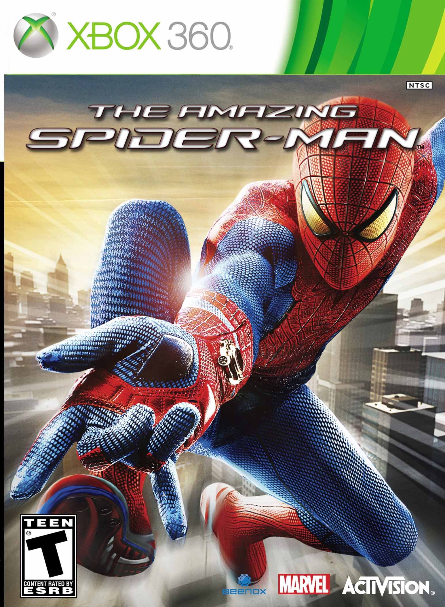 بازی ایکس باکس 360 the amazing Spiderman