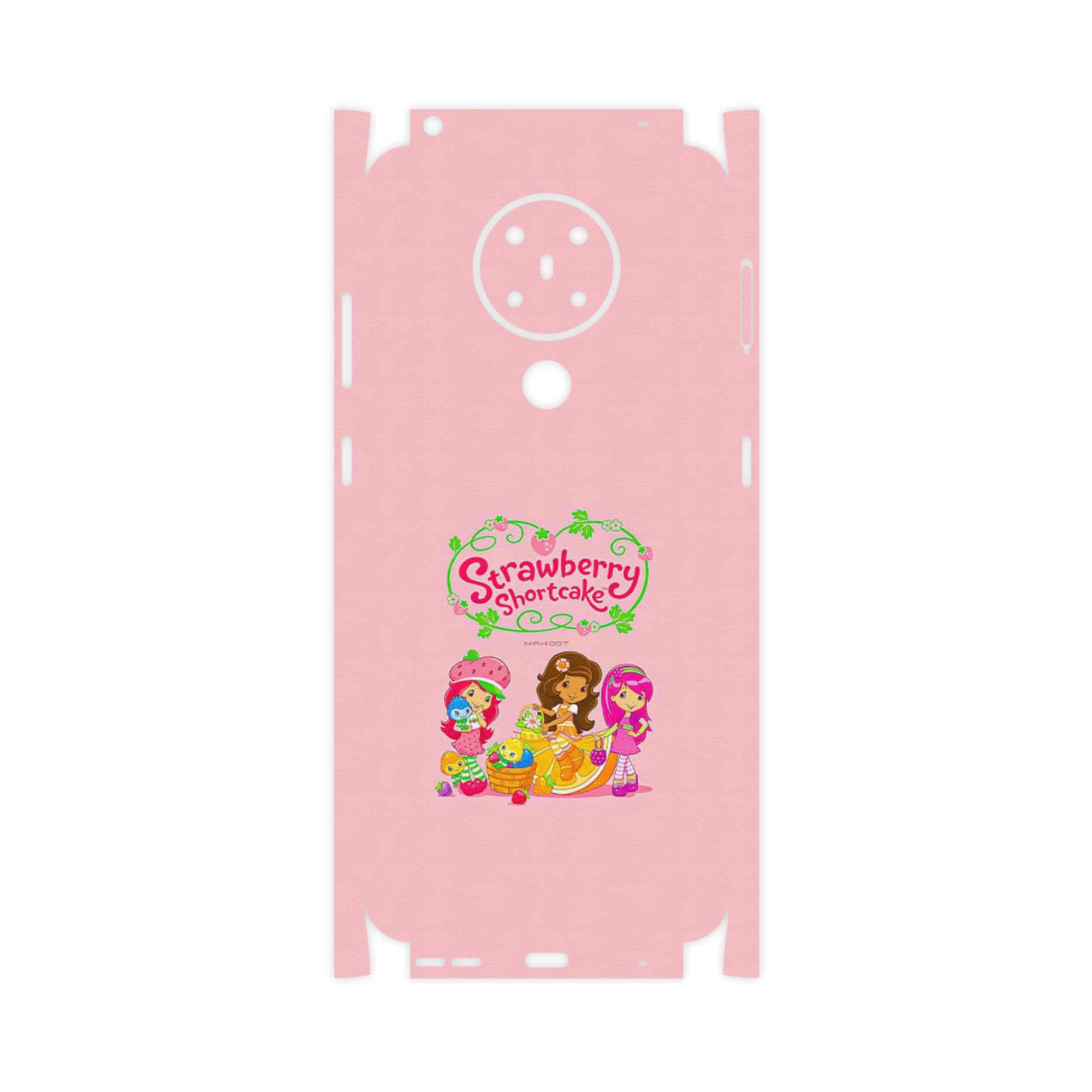 برچسب پوششی ماهوت مدل Strawberry Shortcake-FullSkin مناسب برای گوشی موبایل نوکیا 5.3