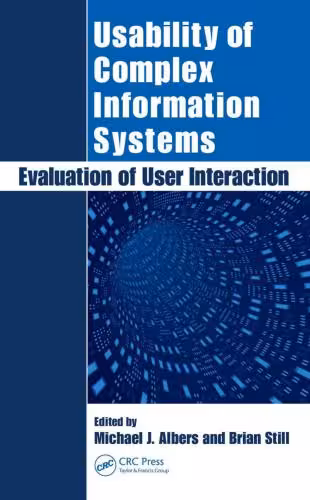 خرید و دانلود نسخه کامل کتاب Usability of Complex Information Systems: Evaluation of User Interaction