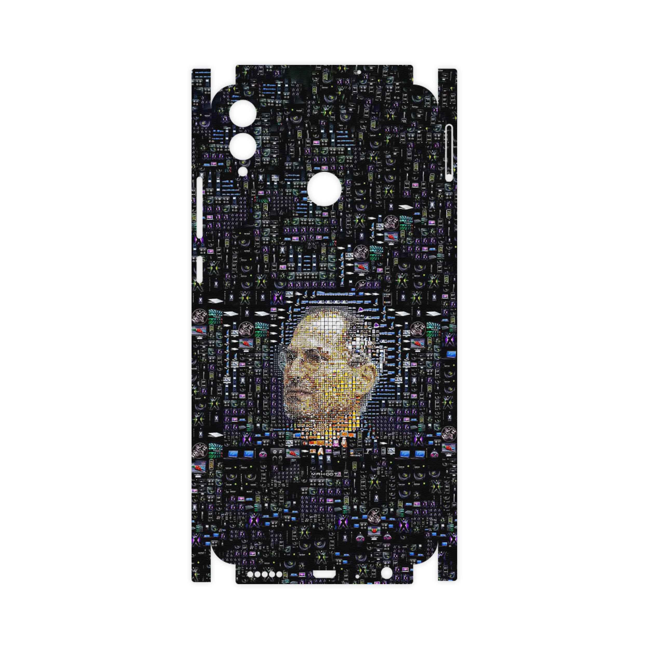 برچسب پوششی ماهوت مدل Collage of Steve Jobs 2-FullSkin مناسب برای گوشی موبایل آنر 8X
