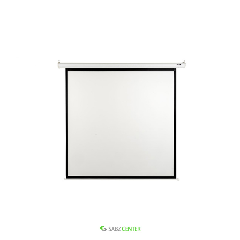 پرده نمایش برقی پروژکتور اسکوپ سایز 250 × 250
