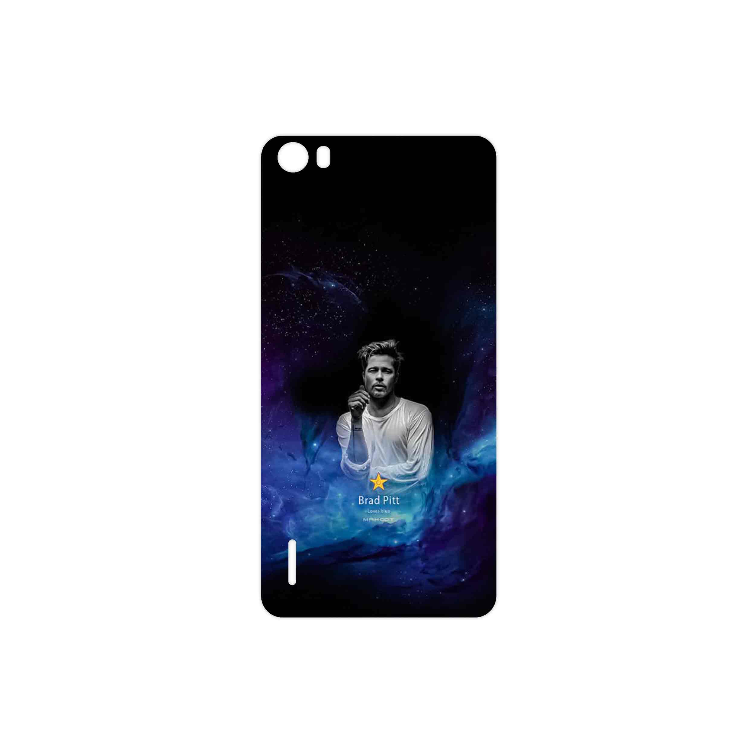برچسب پوششی ماهوت مدل Brad Pitt مناسب برای گوشی موبایل آنر 6