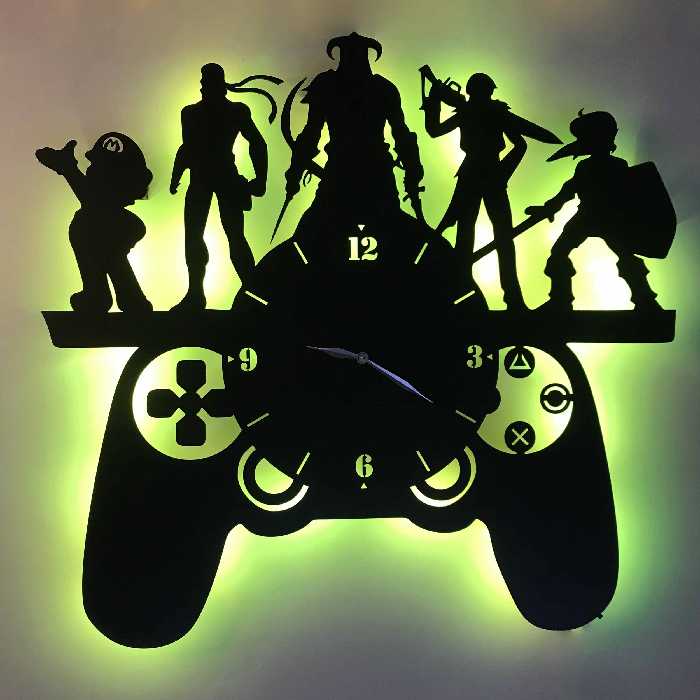 ساعت دیواری مدل گیمینگ