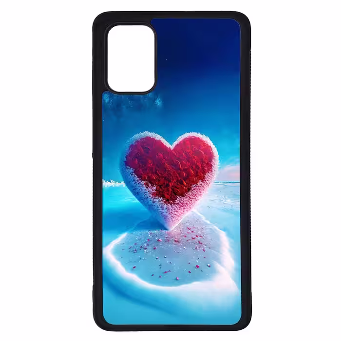 کاور طرح قلبی کد G-030 مناسب برای گوشی موبایل سامسونگ Galaxy A71 | دیجی قاب دونی