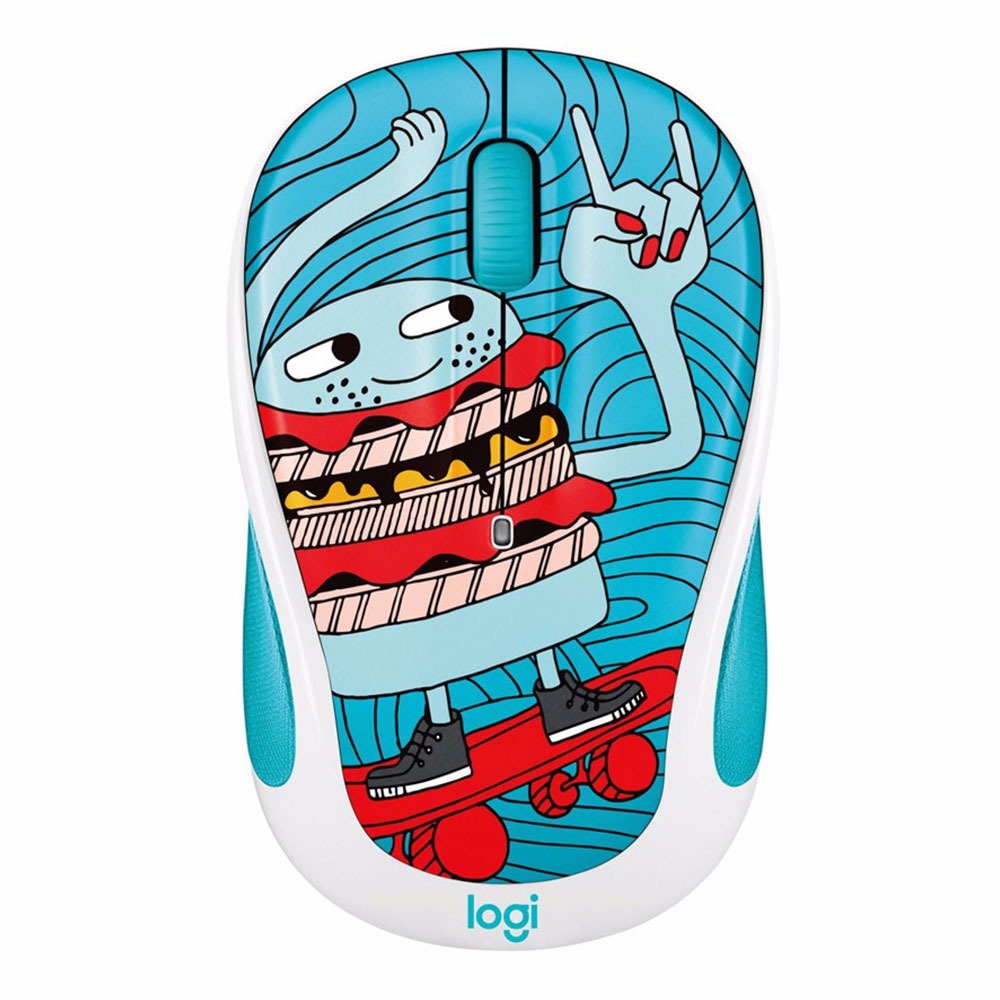 ماوس بی‌ سیم لاجیتک M238 Doodle مدل Skateburger