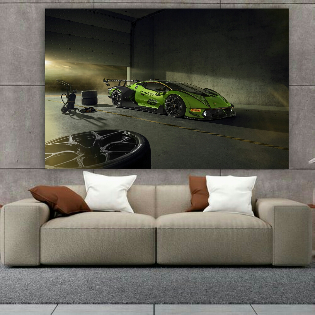 تابلو بوم طرح ماشین مسابقه کدBH311