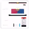 برچسب پوششی ماهوت مدل Barcelona مناسب برای تبلت سامسونگ Galaxy Tab S2 9.7 2016 T813N