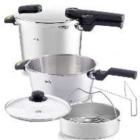 زودپز فیسلر مدل FISSLER Vitaquick Green گنجایش 35 و 6 لیتر دوقلو