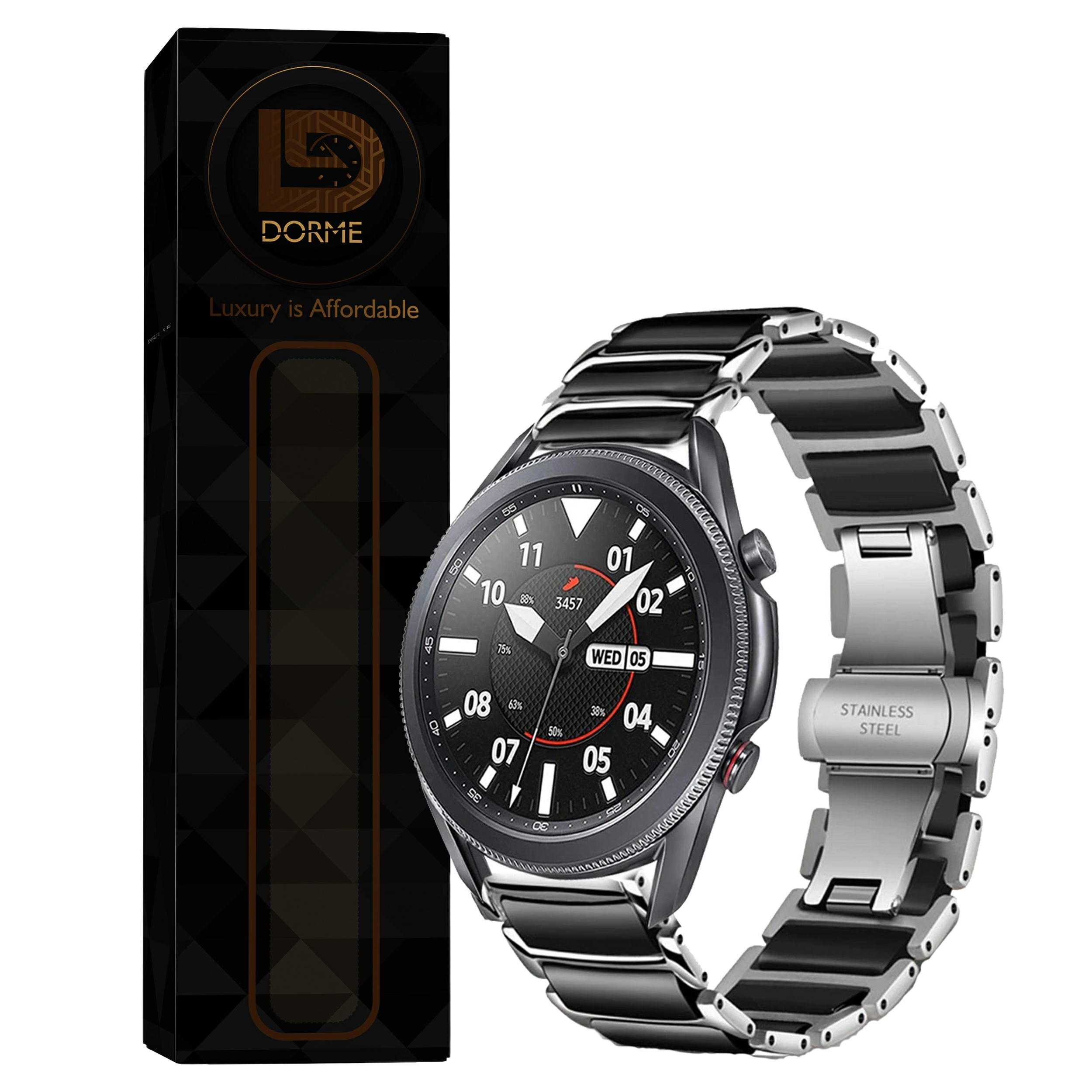 بند درمه مدل Classy مناسب برای ساعت هوشمند آنر magic watch 42mm