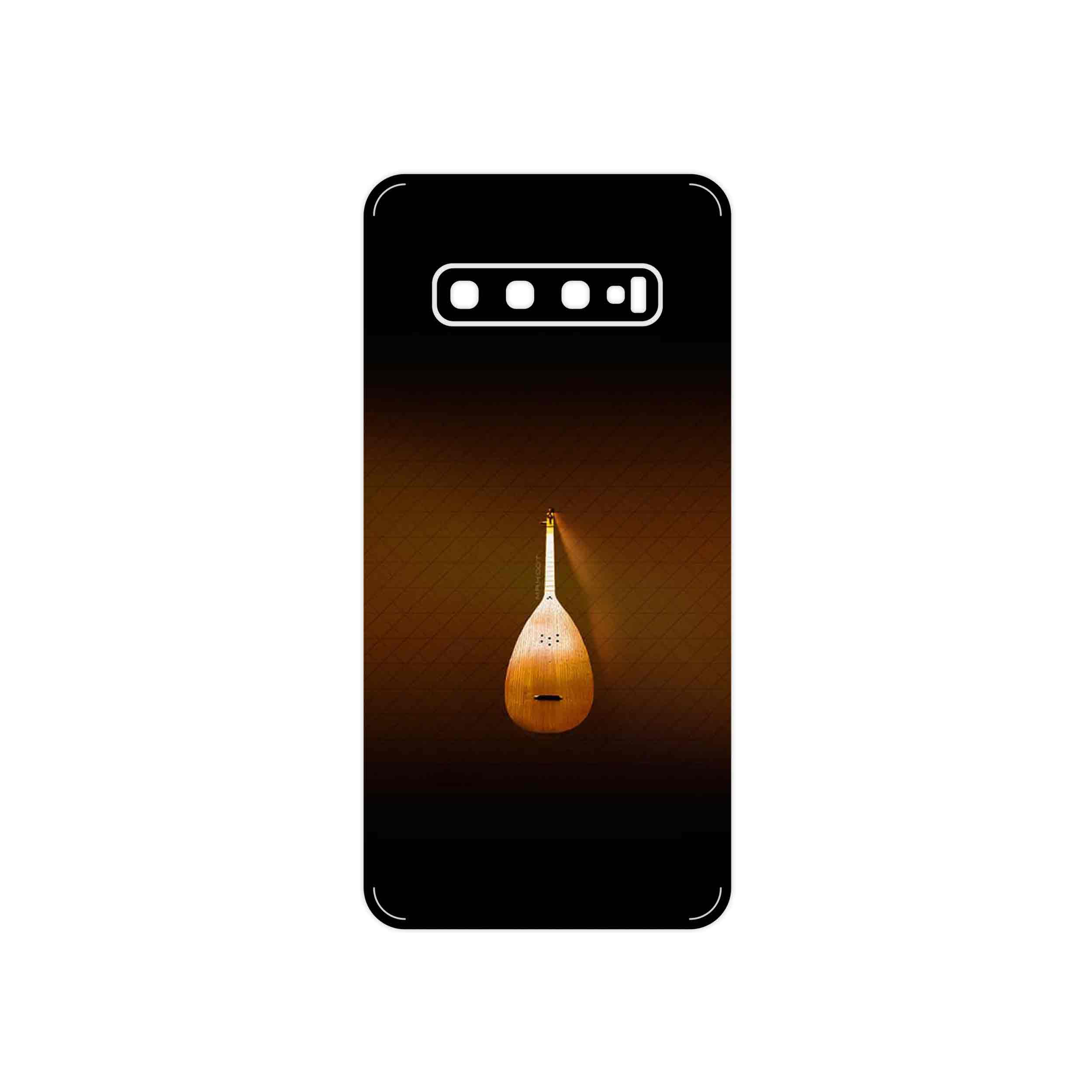 برچسب پوششی ماهوت مدل tambour مناسب برای گوشی موبایل سامسونگ Galaxy S10