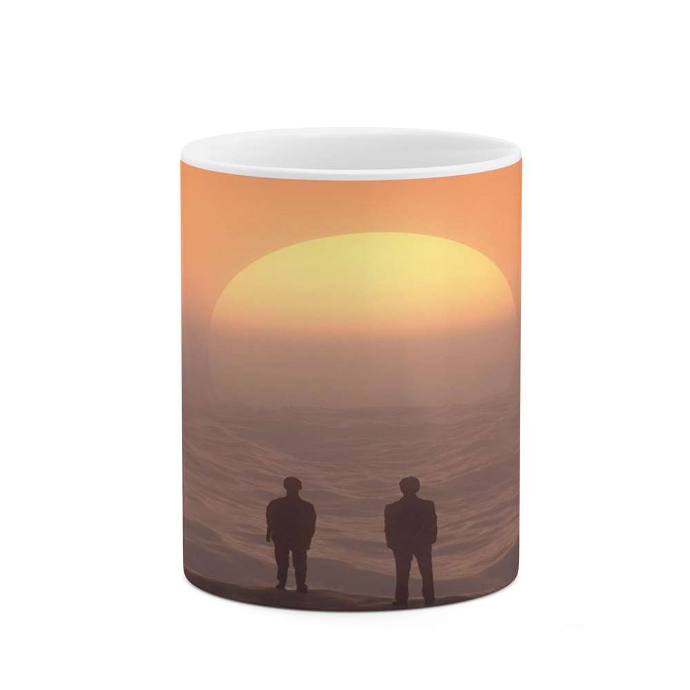 ماگ کاکتی طرح منظره مدل mgs14781