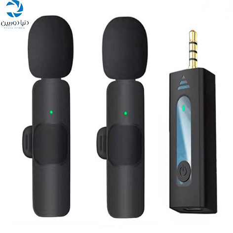 میکروفون بی سیم K35 دوتایی