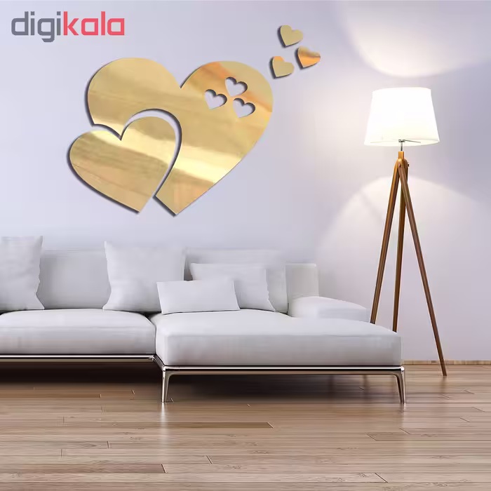 آیینه طرح قلب کد E01