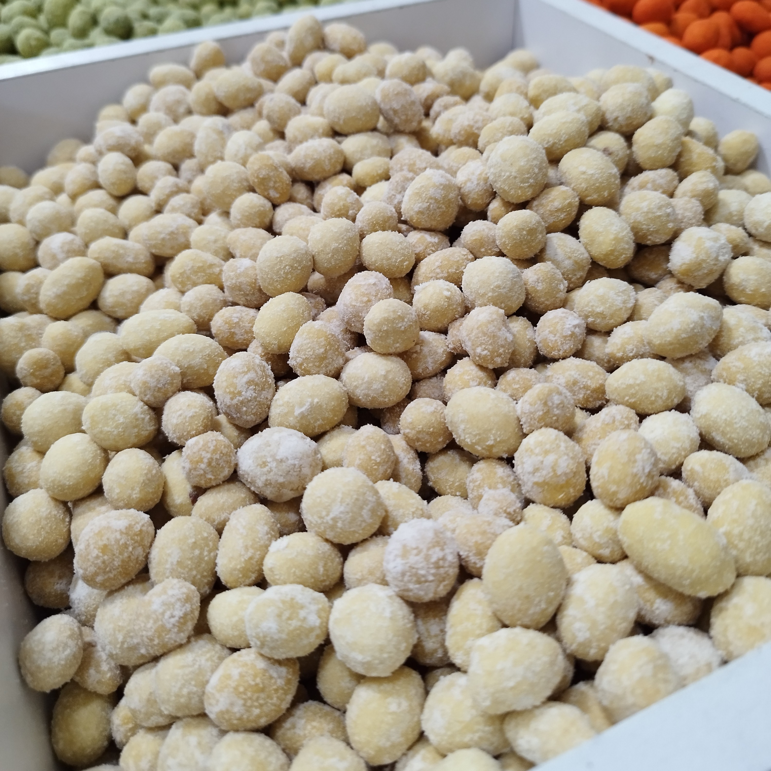 بادام زمینی روکش دار سرکه ای بار جدید تازه (یک کیلو) روکشدار