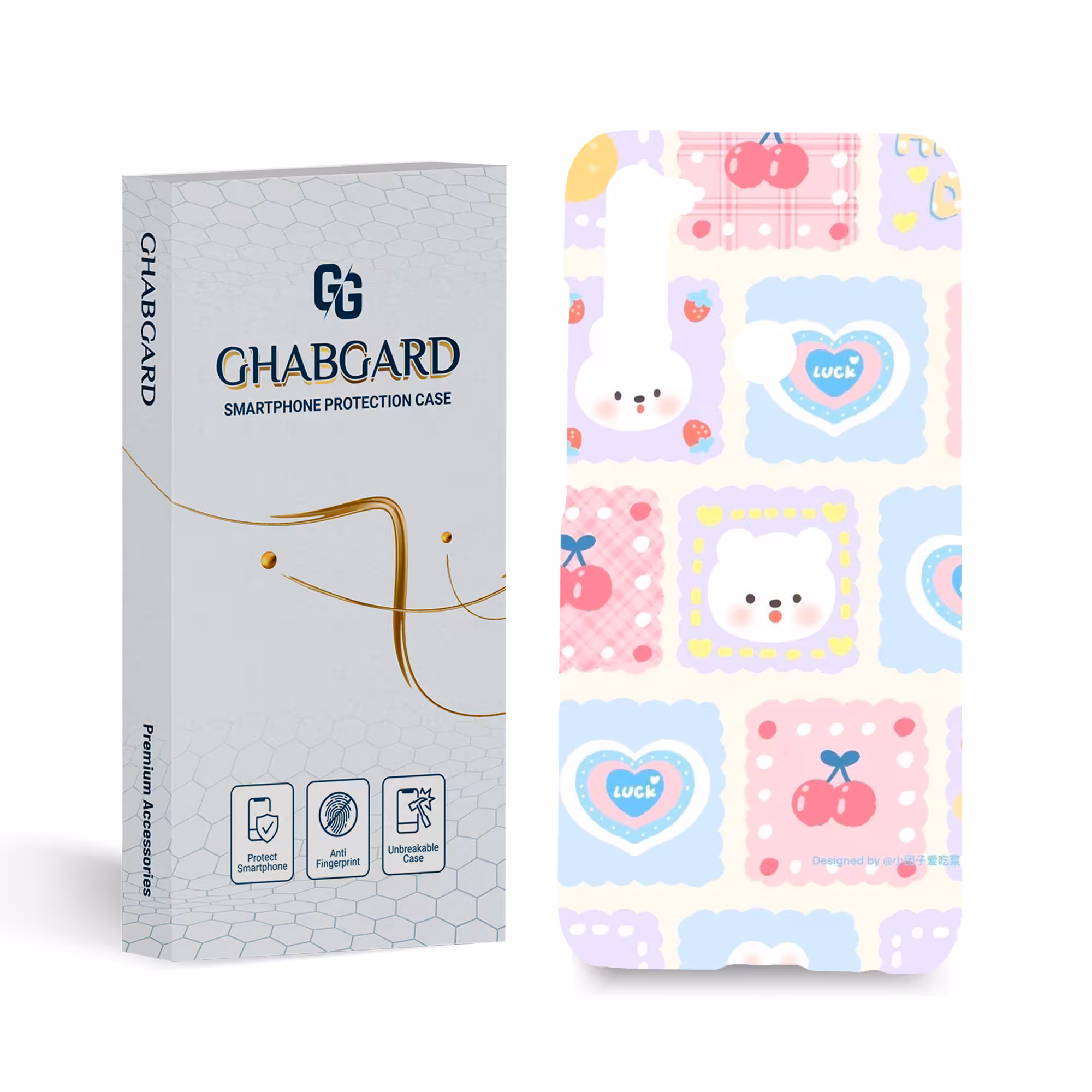 کاور قاب گارد مدل دخترانه مناسب برای گوشی موبایل شیائومی mi note8