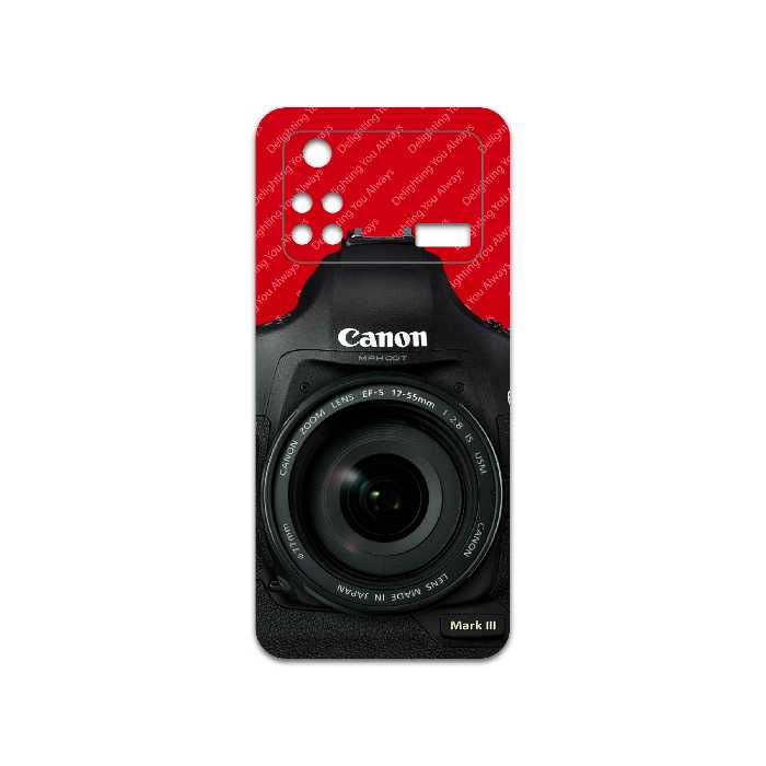 برچسب پوششی ماهوت مدل Canon-Logo مناسب برای گوشی موبایل شیائومی Poco M4 Pro 4G