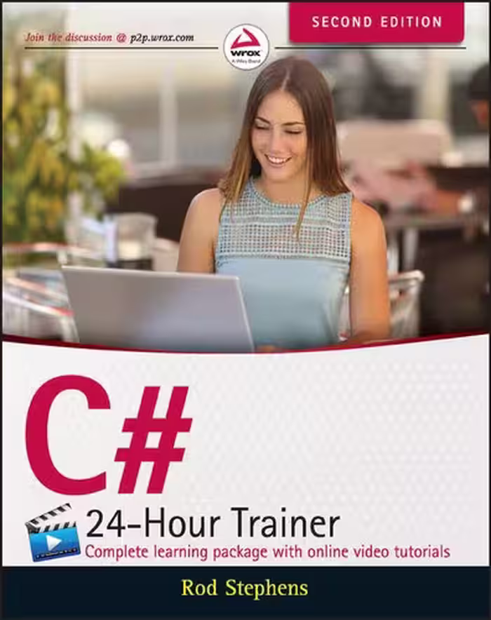 خرید و دانلود نسخه کامل کتاب C# 24-Hour Trainer