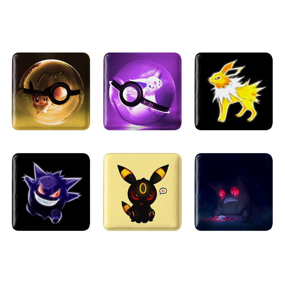 پیکسل خندالو مدل انیمه پوکمون کد 951A مجموعه 6 عددی