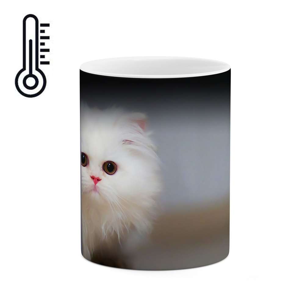 ماگ حرارتی طرح گربه مدل mgp00521