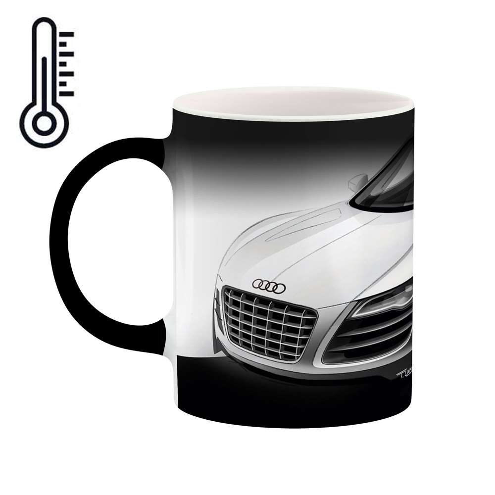 ماگ حرارتی طرح ماشین آئودی مدل mgh11436