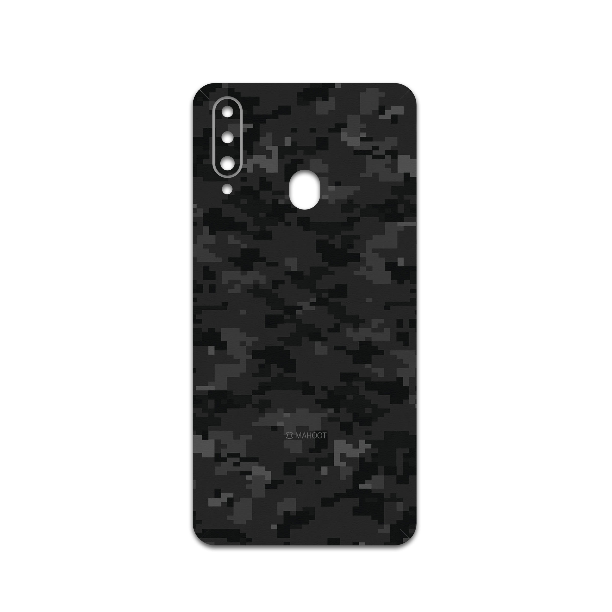 برچسب پوششی ماهوت مدل Night-Army-Pixel مناسب برای گوشی موبایل سامسونگ Galaxy A20s