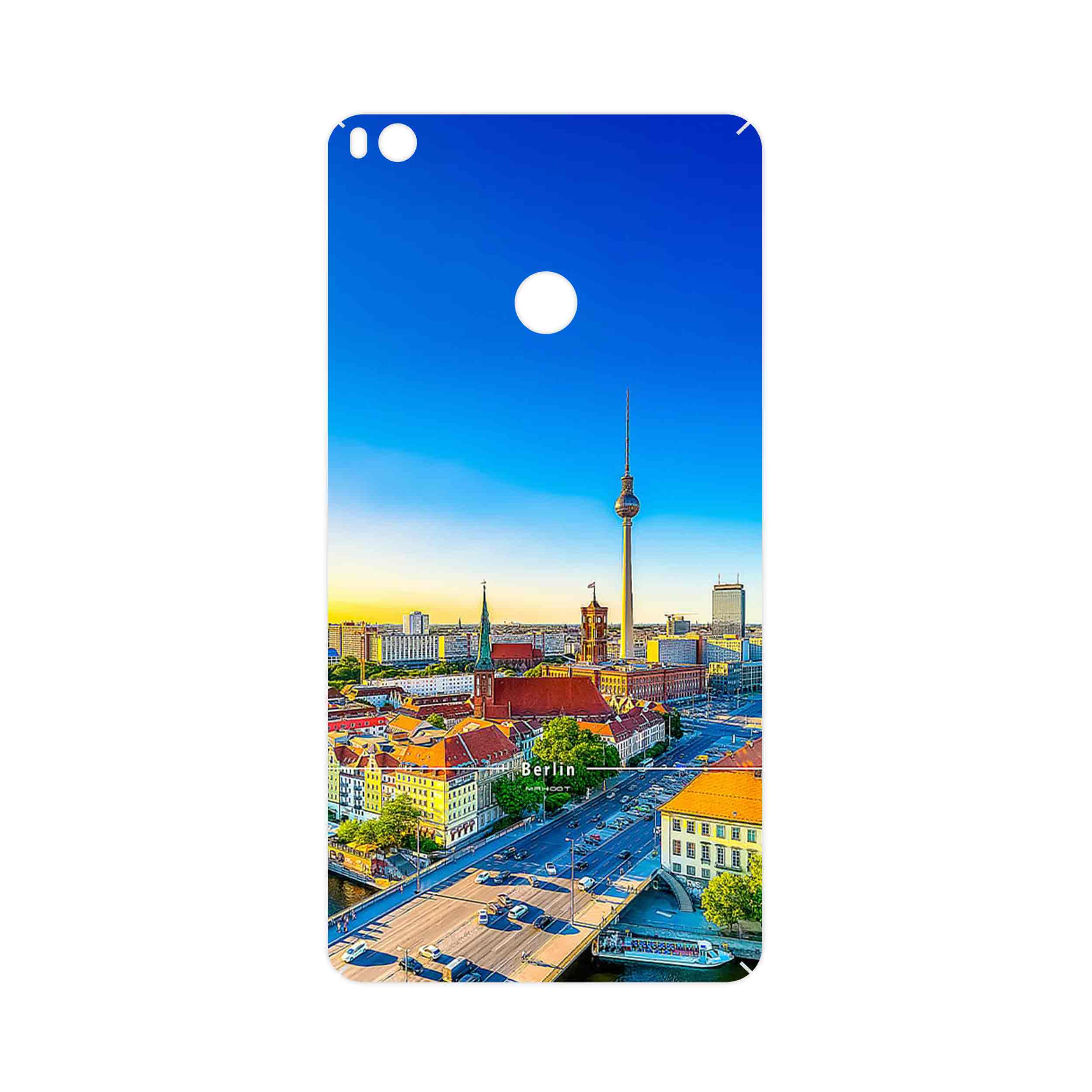 برچسب پوششی ماهوت مدل City of Berlin مناسب برای گوشی موبایل شیائومی Mi Max 2