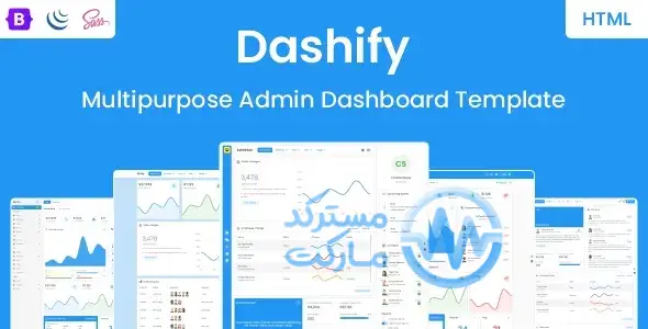 دانلود Dashify دشیفای قالب چندمنظوره مدیریتی