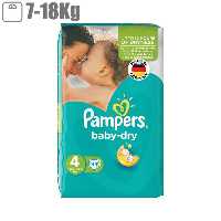 پوشک پمپرز سایز 4 بسته 44 عددی مدل   Pampers Baby Dry Size 5 Diaper Pack of 44