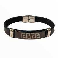 دستبند مدل چرم بی کد 7070